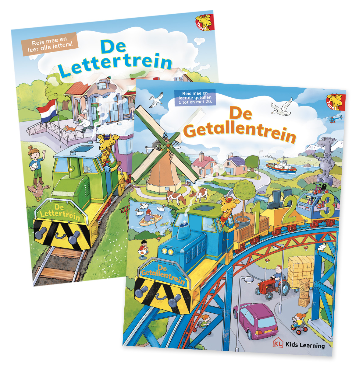 Lettertrein en Getallentrein